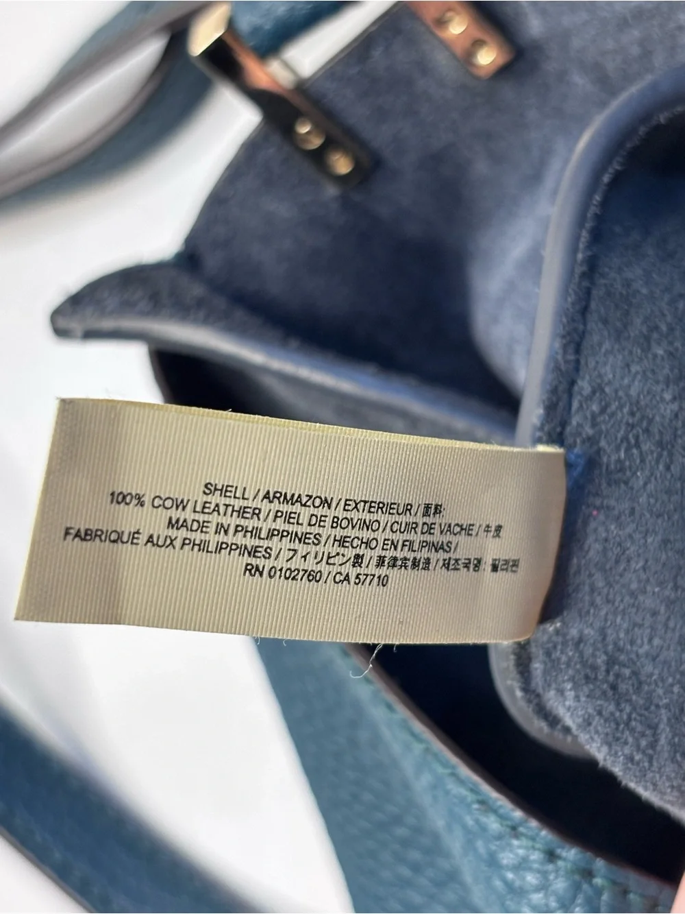 KATE SPADE Millie Bow Flap Crossbody Bag in Dark Turquoise